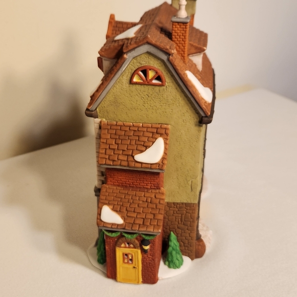 Vintage Retired 1994 Department 56 Handpainted Porcelain Lighted Hather Harness - Picture 10 of 12